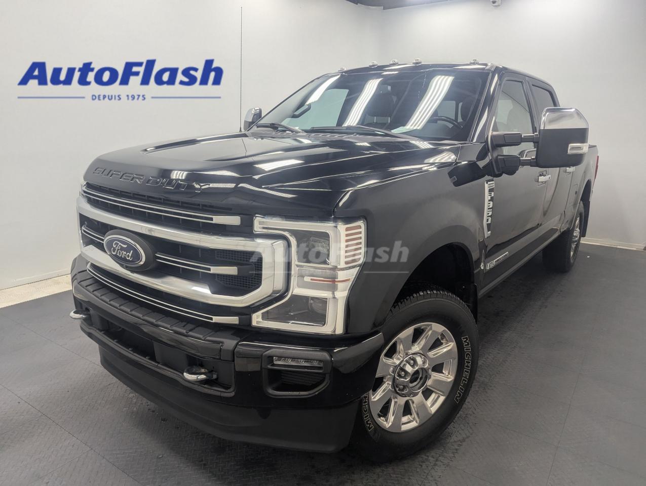 Used 2020 Ford F-350 PLATINUM, 6.7L DIESEL, CAMERA, CARPLAY, SIEGES VEN for sale in Saint-Hubert, QC