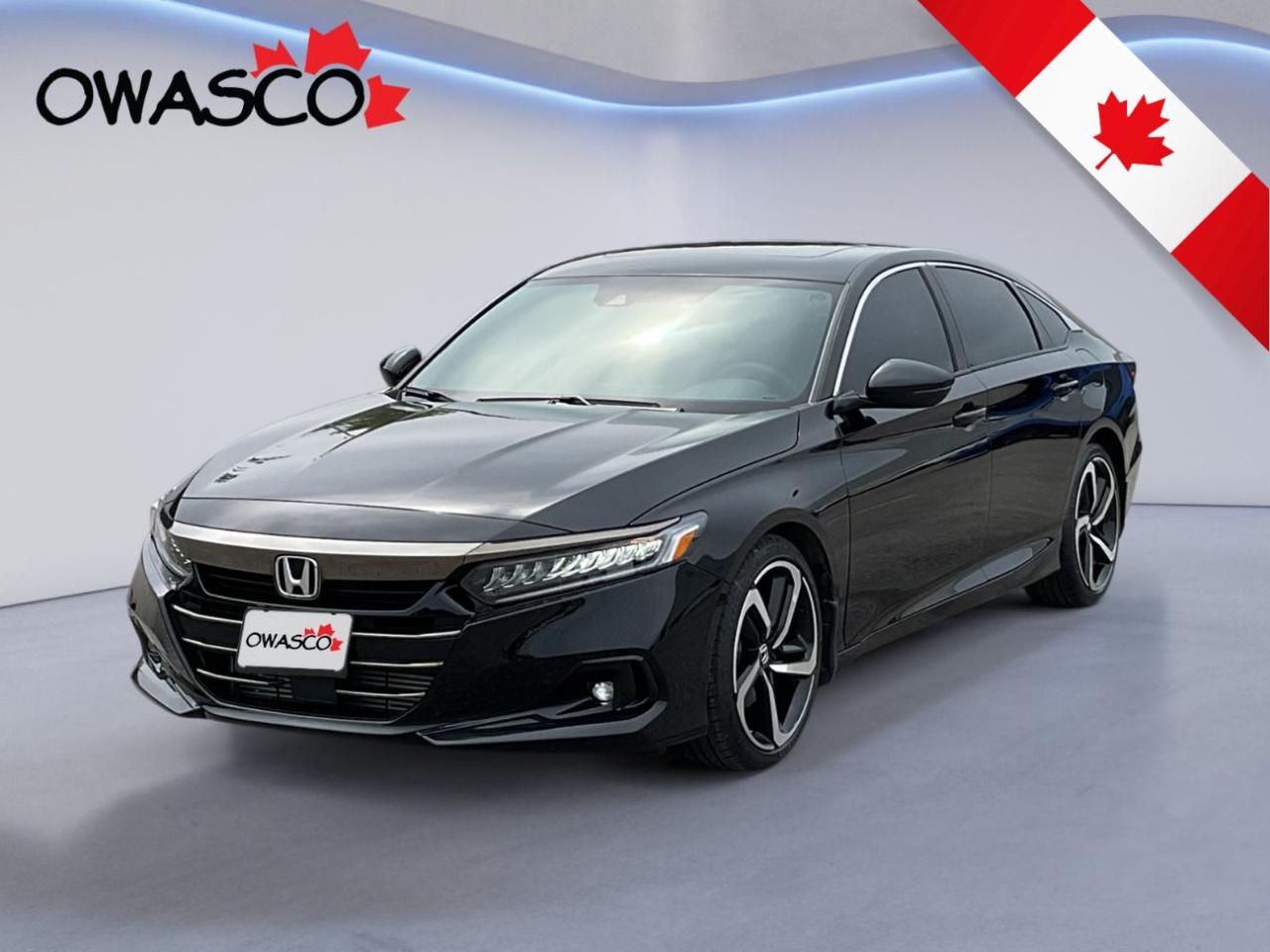 Used 2022 Honda Accord Sedan 2.0L Sport! Sport Seats! Sunroof! Great kms! for sale in Whitby, ON