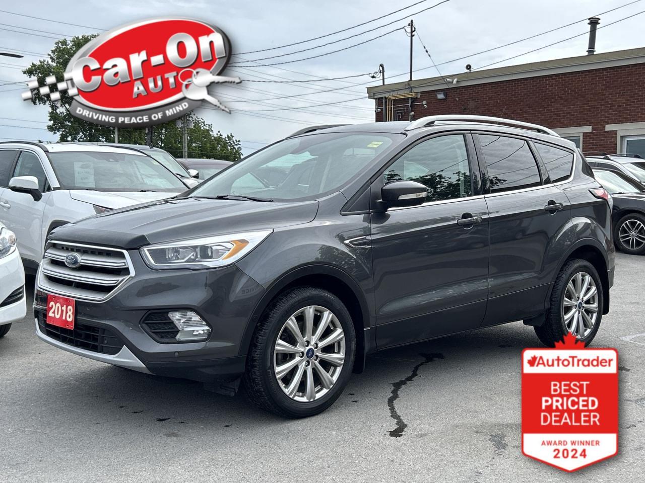 Used 2018 Ford Escape TITANIUM AWD | ONLY 69,000KMS! | ECOBOOST |LEATHER for sale in Ottawa, ON