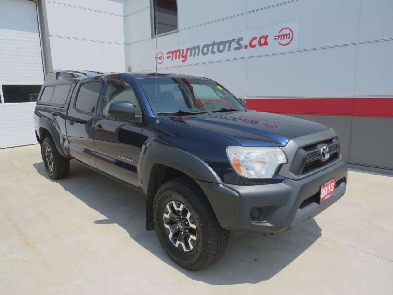 Used 2013 Toyota Tacoma Base V6 (**LOW KM!!**CLEAN TITLE/NO ACCIDENTS!!**SAFETY/CERTIFIED!!**4WD**A/C**TOPPER**TRAILER HITCH**ALLOY RIMS**POWER LOCKS**POWER DOORS**BLUETOOTH**) for sale in Tillsonburg, ON