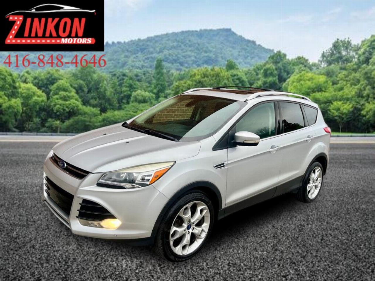 Used 2013 Ford Escape TITANIUM |4WD|TOP OF THE LINE|PANO ROOF|BACK-UP CAM|NAVI|REMOTE STARTER| for sale in Pickering, ON