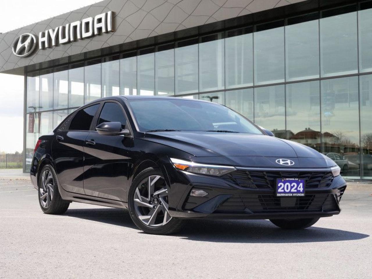 Used 2024 Hyundai Elantra Luxury IVT  - Leather Seats for sale in Nepean, ON