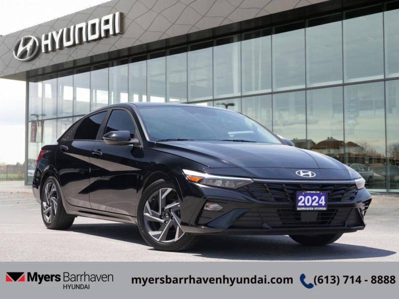 Used 2024 Hyundai Elantra Luxury IVT  - Leather Seats for sale in Nepean, ON