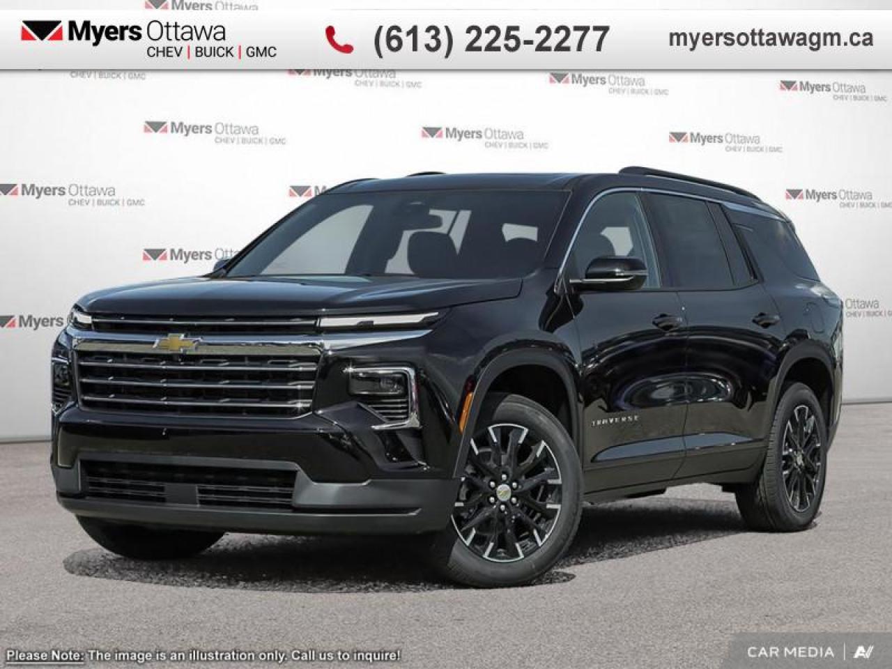 New 2025 Chevrolet Traverse LT  LT, AWD, SUN AND WHEEL PACKAGE, IN STOCK for sale in Ottawa, ON