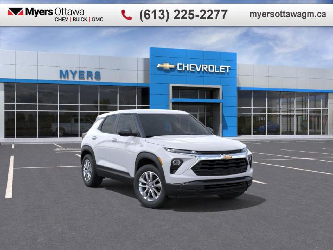 New 2026 Chevrolet TrailBlazer LS  LS AWD, WHITE ON BLACK, IN STOCK for sale in Ottawa, ON