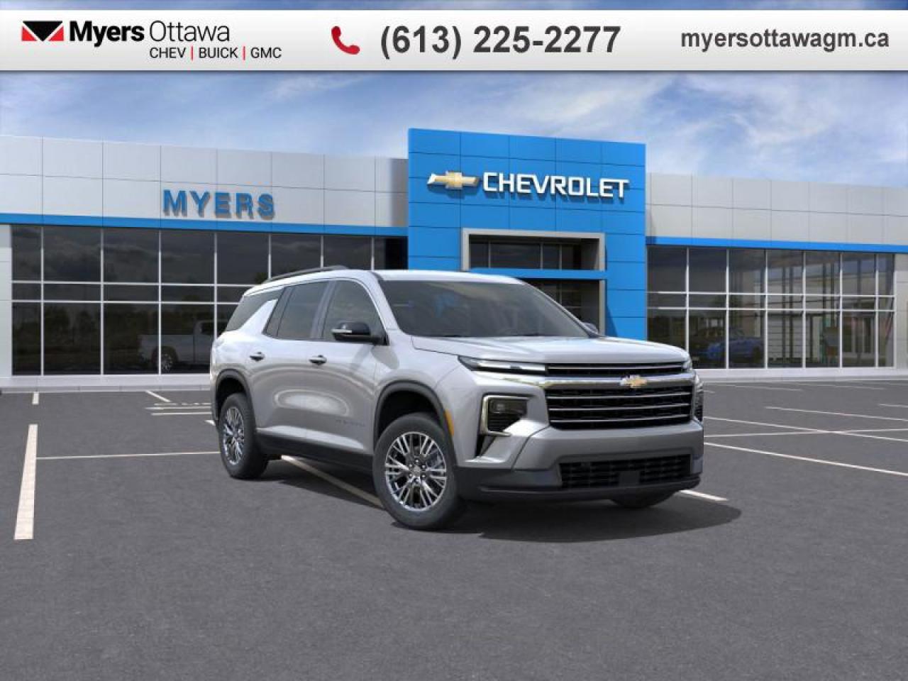 New 2025 Chevrolet Traverse LT  LT ,AWD, GREY ON BLACK, IN STOCK for sale in Ottawa, ON