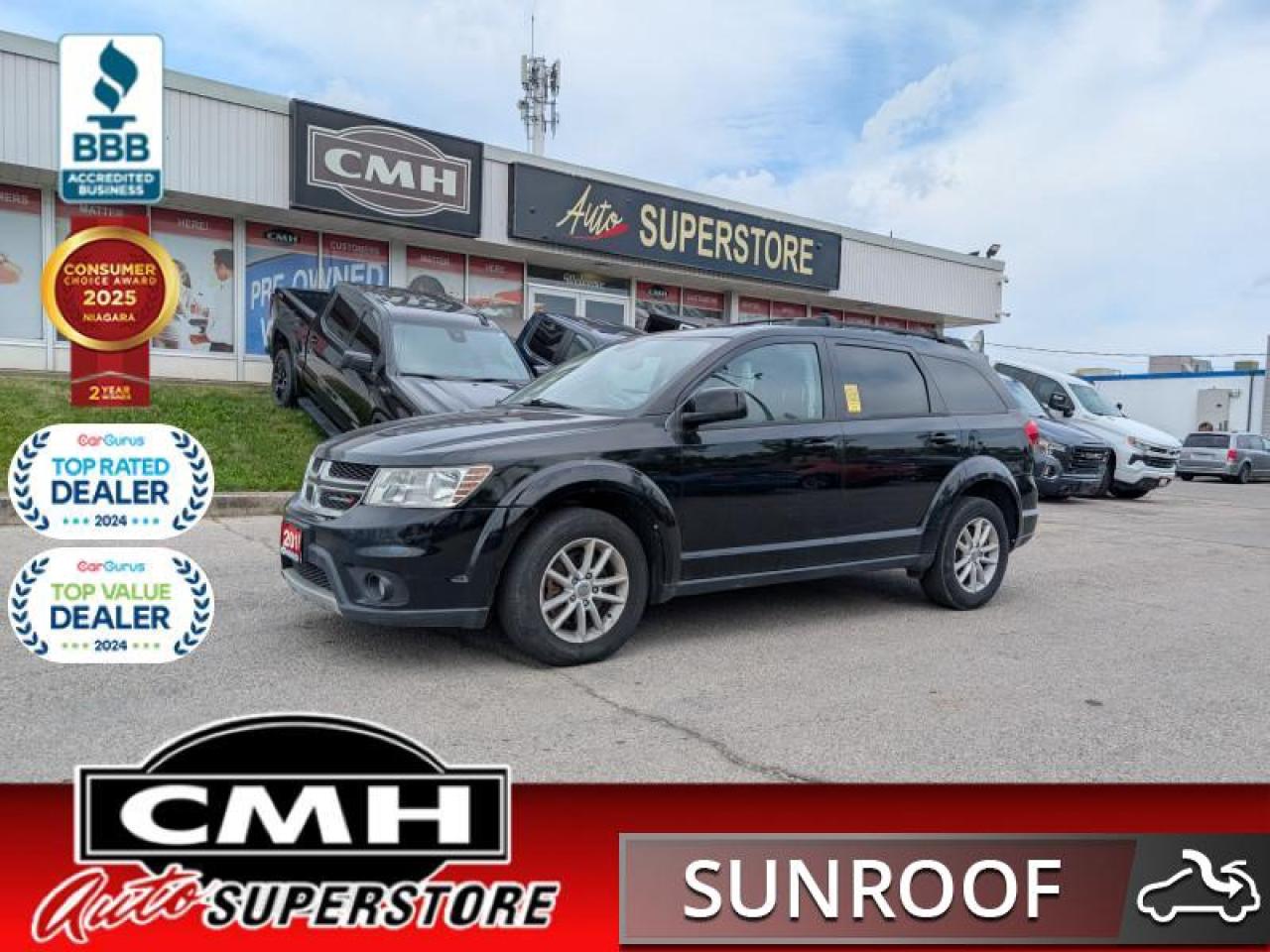 Used 2015 Dodge Journey SXT  **REAR DVD - SUNROOF** for sale in St. Catharines, ON
