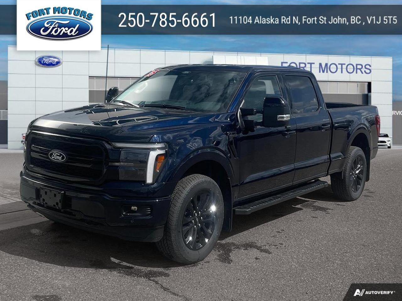 New 2025 Ford F-150 LARIAT® for sale in Fort St John, BC