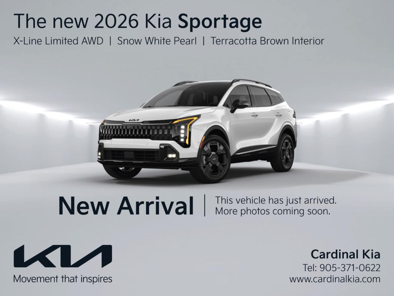 New 2026 Kia Sportage X-Line Limited - Terracotta Brown Interior for sale in Niagara Falls, ON