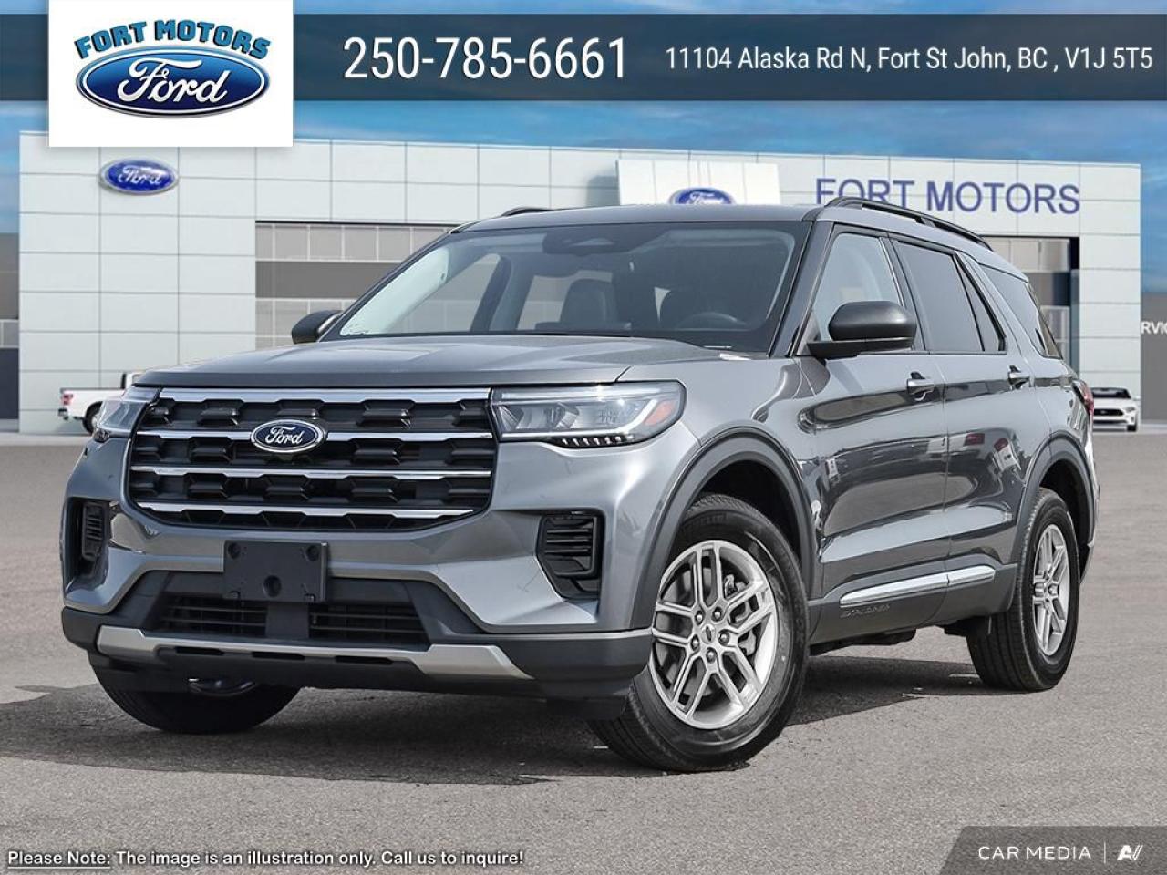 New 2025 Ford Explorer ACTIVE for sale in Fort St John, BC
