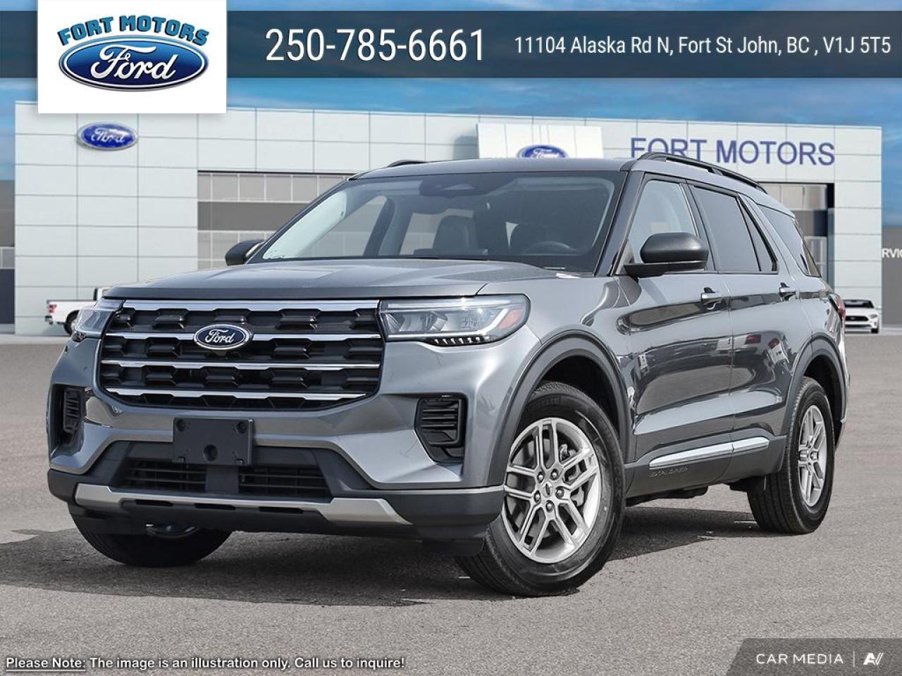 New 2025 Ford Explorer ACTIVE for sale in Fort St John, BC