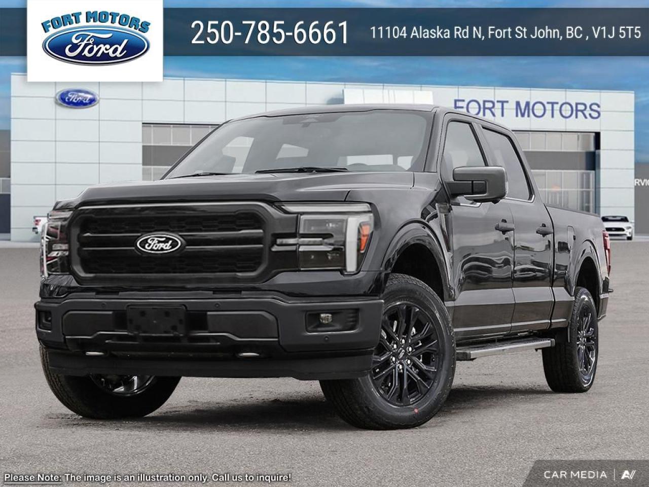 New 2025 Ford F-150 LARIAT® for sale in Fort St John, BC