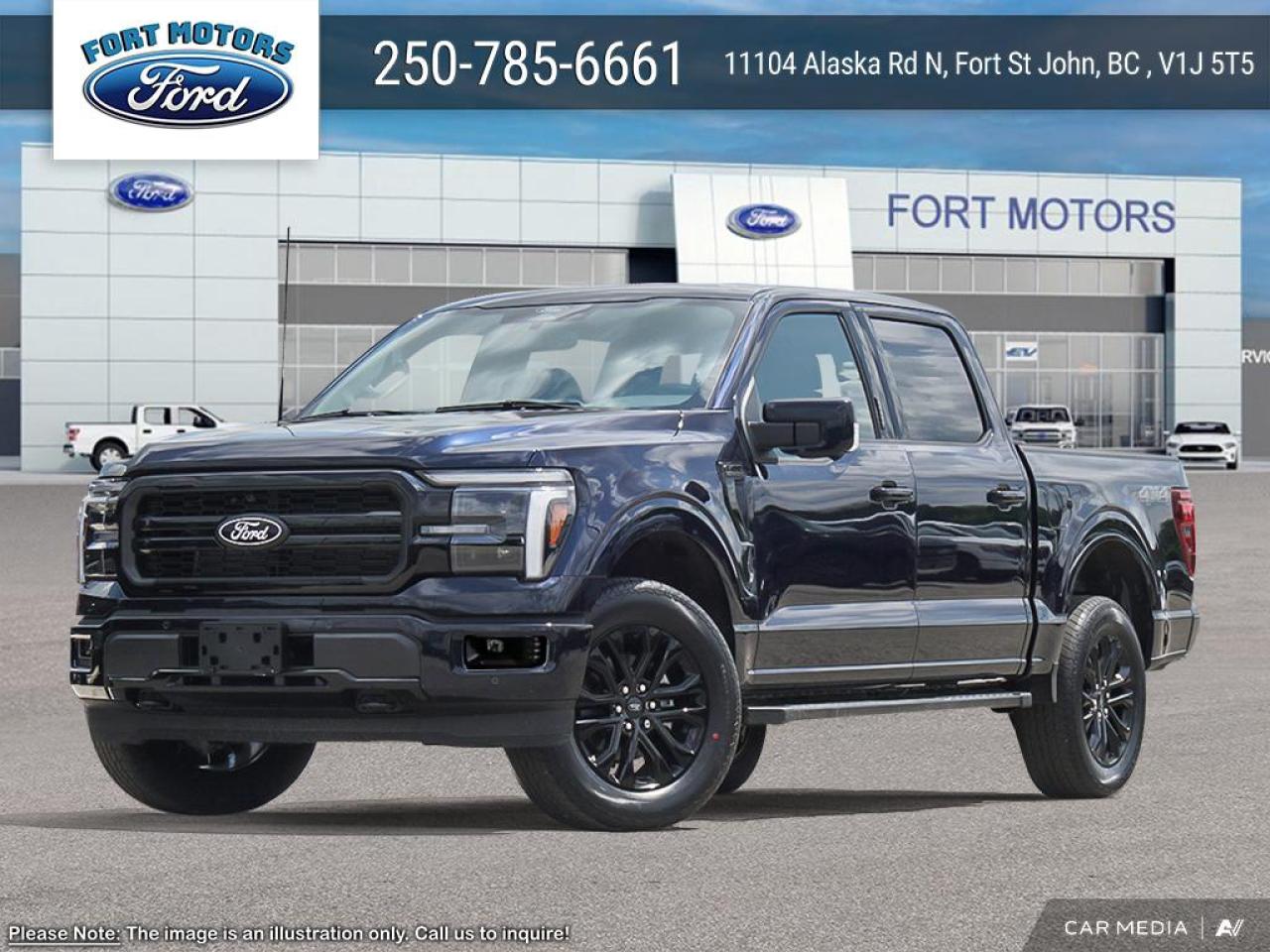 New 2025 Ford F-150 LARIAT® for sale in Fort St John, BC