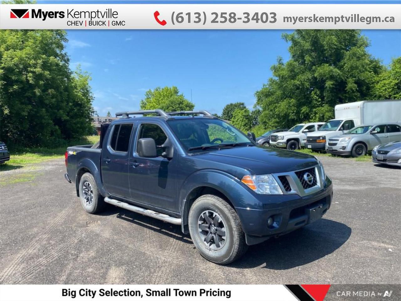 Used 2017 Nissan Frontier PRO-4X  - Navigation -  Bluetooth for sale in Kemptville, ON