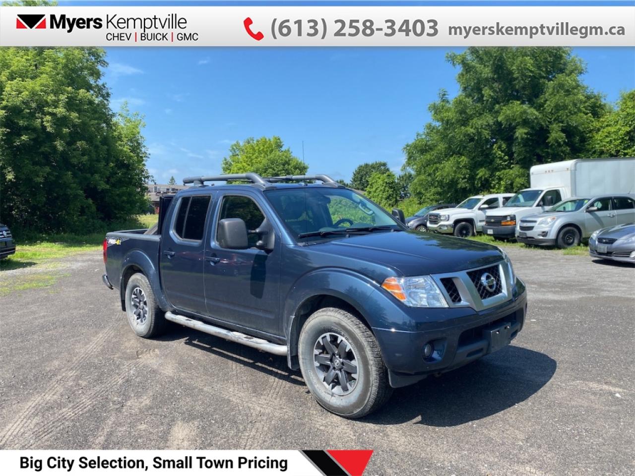 Used 2017 Nissan Frontier PRO-4X  - Navigation -  Bluetooth for sale in Kemptville, ON