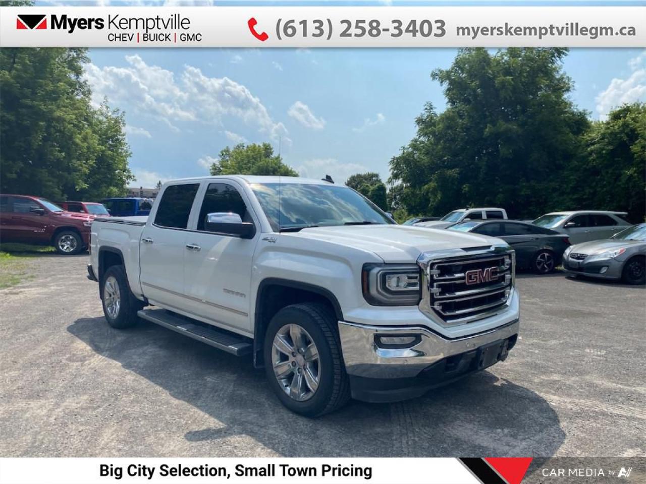 Used 2016 GMC Sierra 1500 SLT  - Leather Seats -  Heated Seats for sale in Kemptville, ON