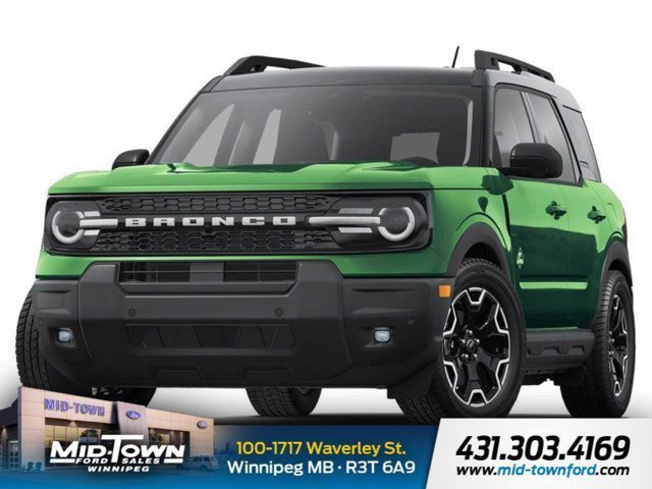New 2025 Ford Bronco Sport Big Bend | Cargo Management System | 13.2 Screen for sale in Winnipeg, MB