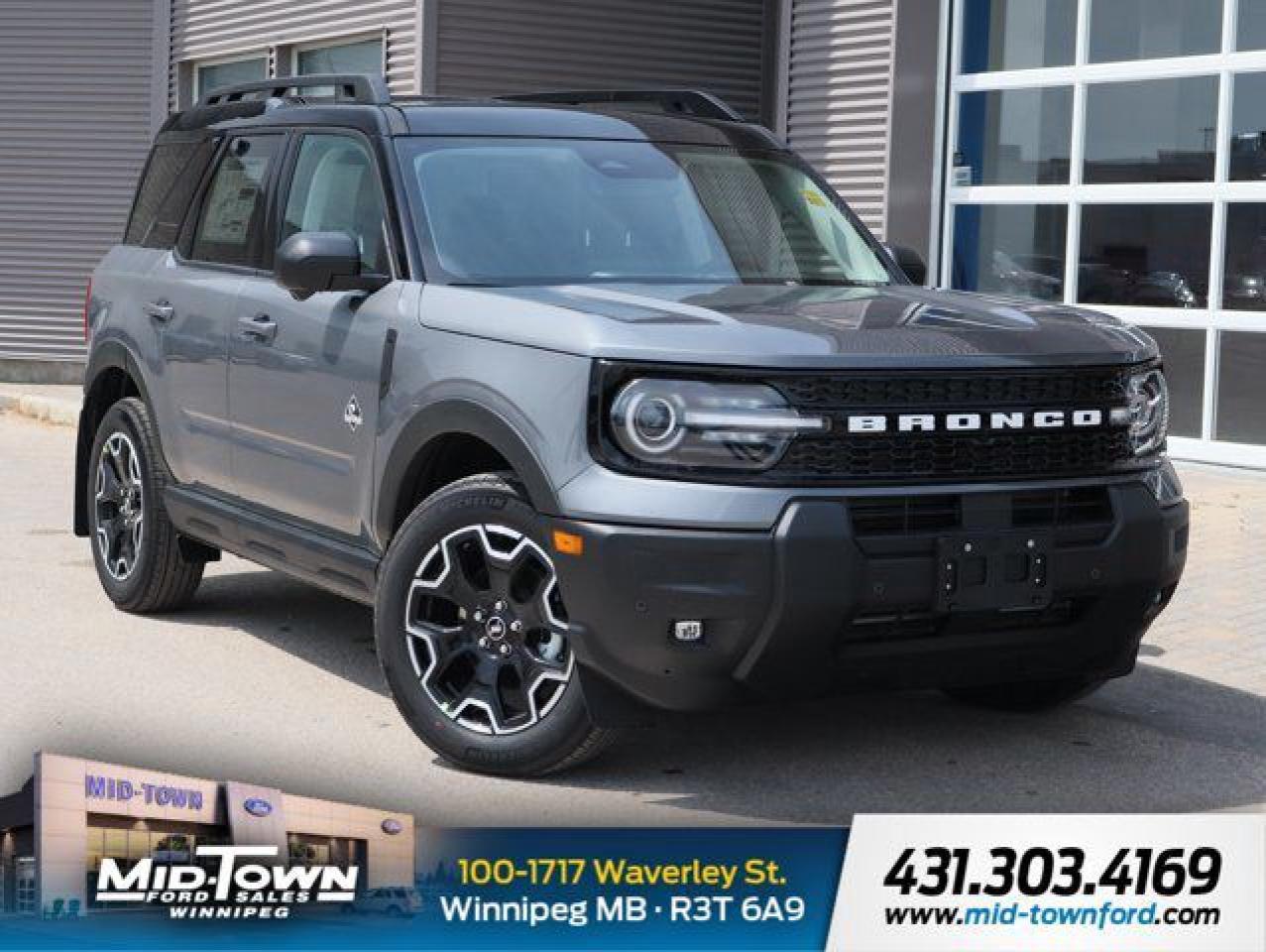 New 2025 Ford Bronco Sport Outer Banks for sale in Winnipeg, MB