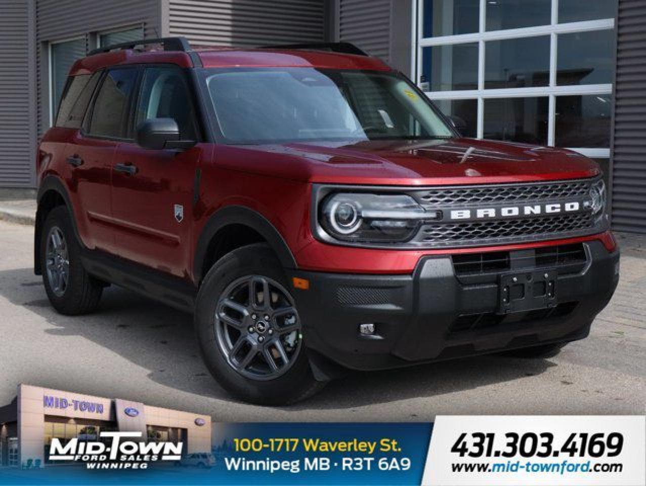 New 2025 Ford Bronco Sport Big Bend | Molle Strap System | Intelligent Acess for sale in Winnipeg, MB