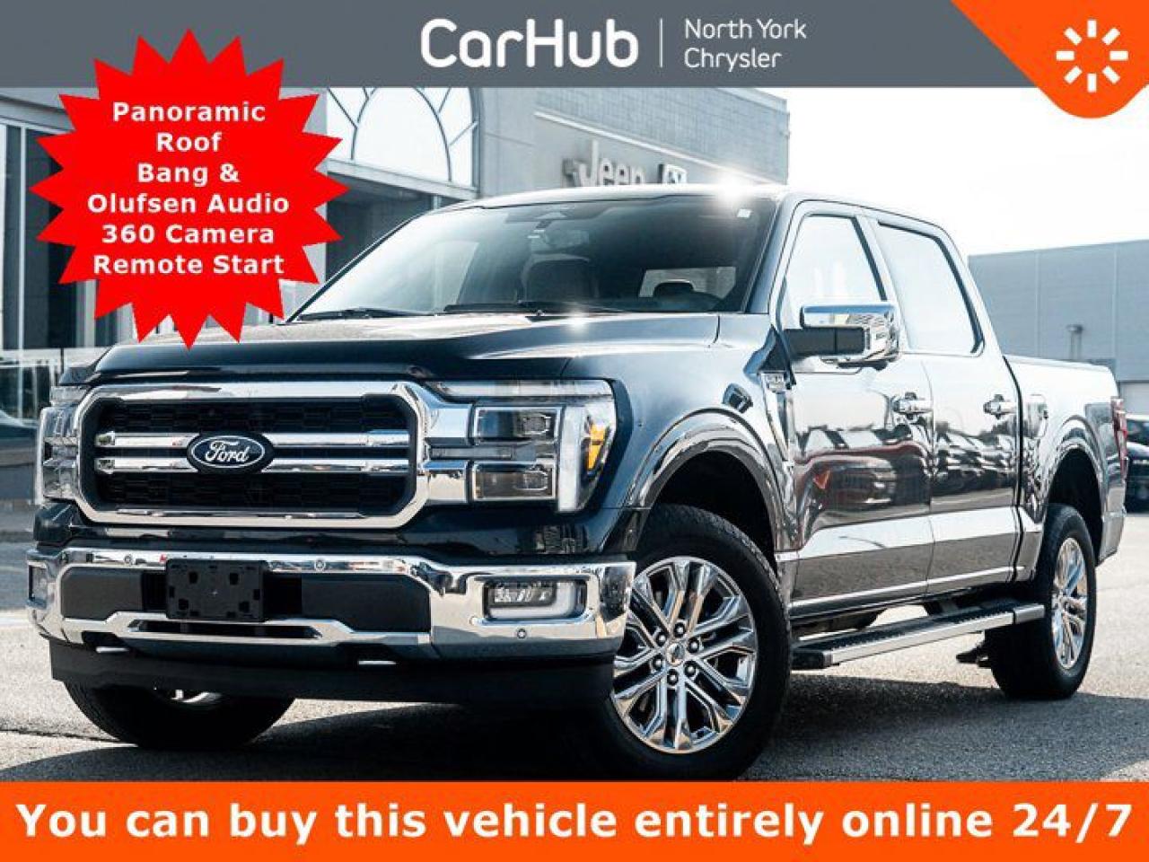 Used 2024 Ford F-150 LARIAT 4WD 5.5' Box Panoroof Bang & Olufsen 360 Cam Remote Start for sale in Thornhill, ON