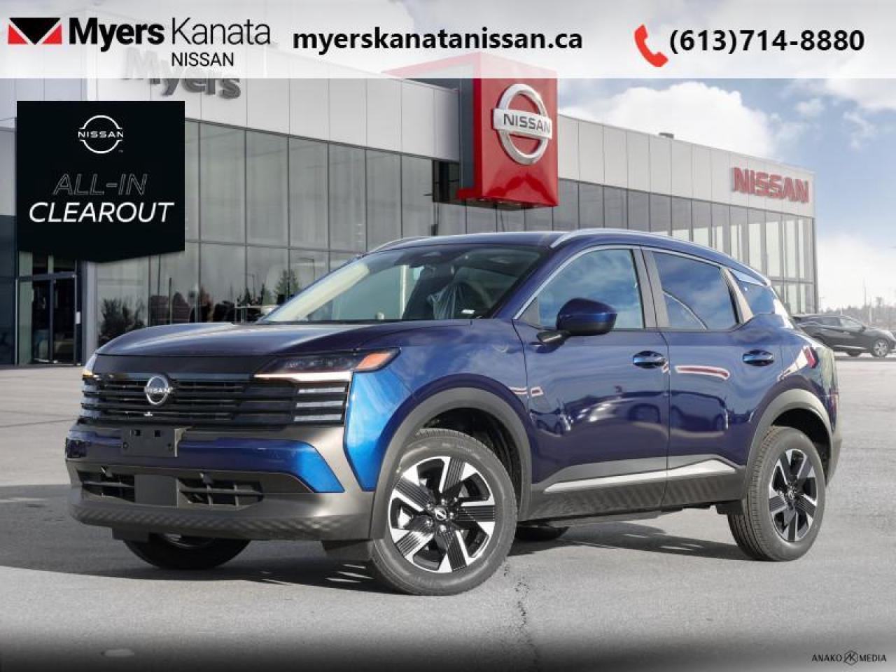 New 2025 Nissan Kicks SV  - Premium Package for sale in Kanata, ON