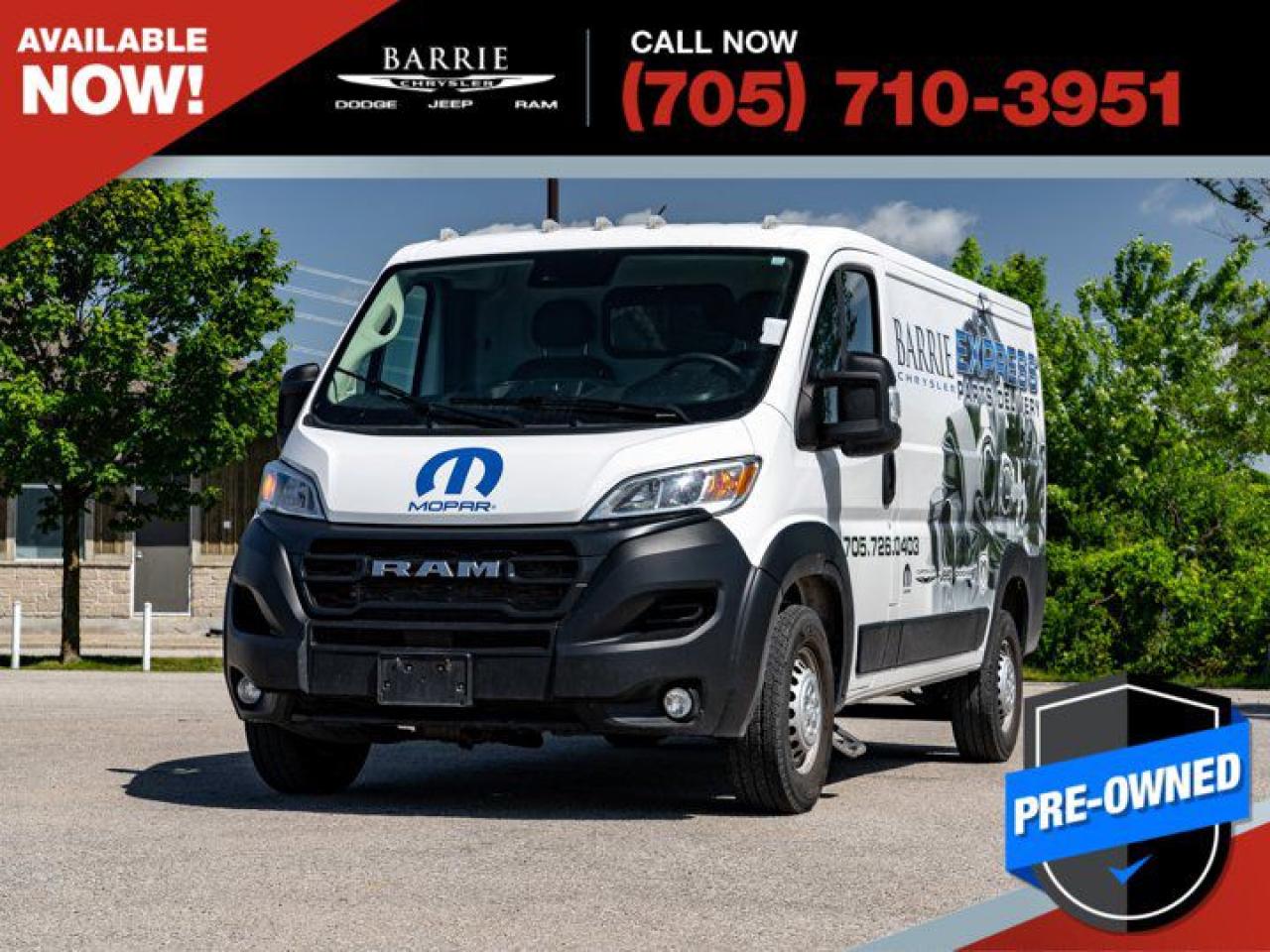 Used 2024 RAM Cargo Van ProMaster TRADESMAN for sale in Barrie, ON