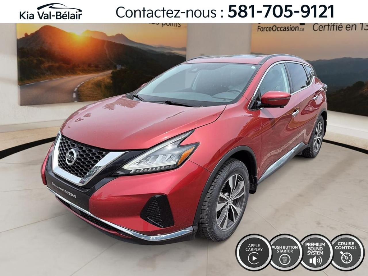 Used 2020 Nissan Murano SV *AWD *V6 *TOIT *CUIR *CAMERA *CARPLAY *BI-ZONE for sale in Québec, QC
