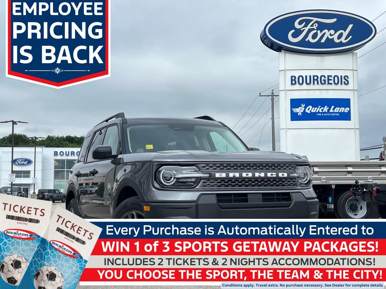 New 2025 Ford Bronco Sport Big Bend 4x4 for sale in Midland, ON