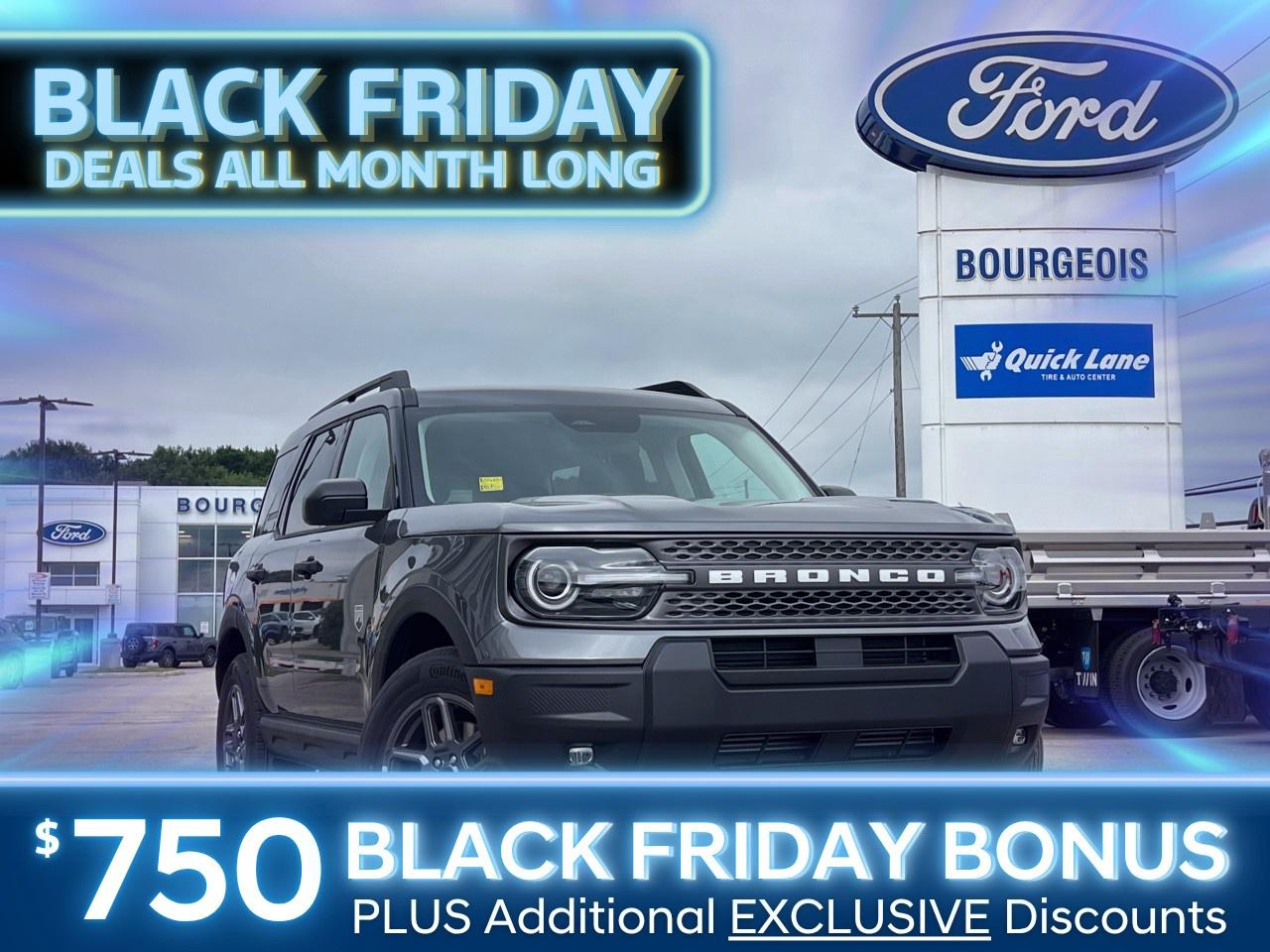 New 2025 Ford Bronco Sport Big Bend 4x4 for sale in Midland, ON