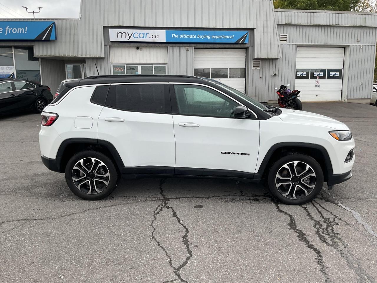 Used 2023 Jeep Compass Limited 2L LIMITED 4X4!! LOW MILAGE!!  BACKUP CAM. BLUETOOTH. A/C. CRUISE. PWR GROUP. for sale in Kingston, ON