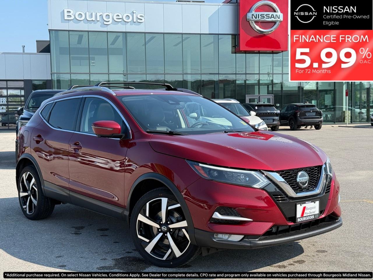 Used 2021 Nissan Qashqai AWD SV CVT for sale in Midland, ON