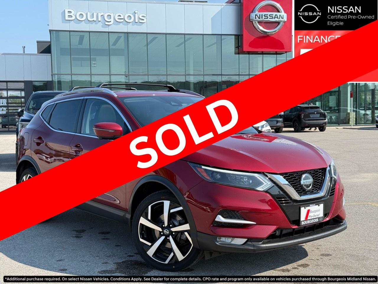 Used 2021 Nissan Qashqai AWD SL CVT for sale in Midland, ON