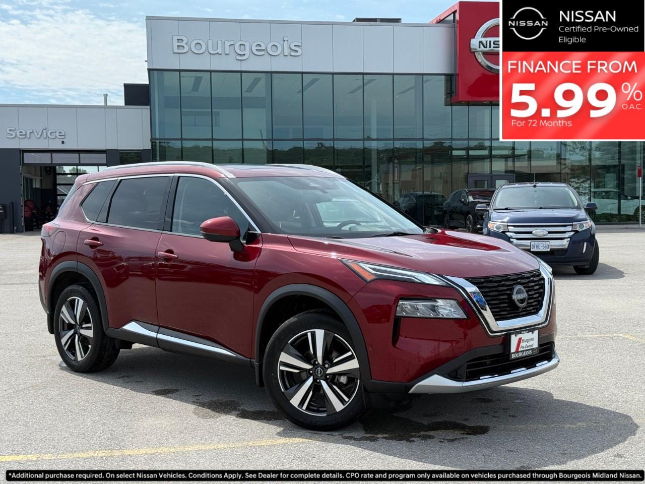 Used 2023 Nissan Rogue AWD Platinum for sale in Midland, ON