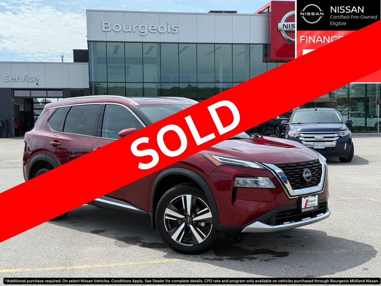 Used 2023 Nissan Rogue AWD Platinum for sale in Midland, ON