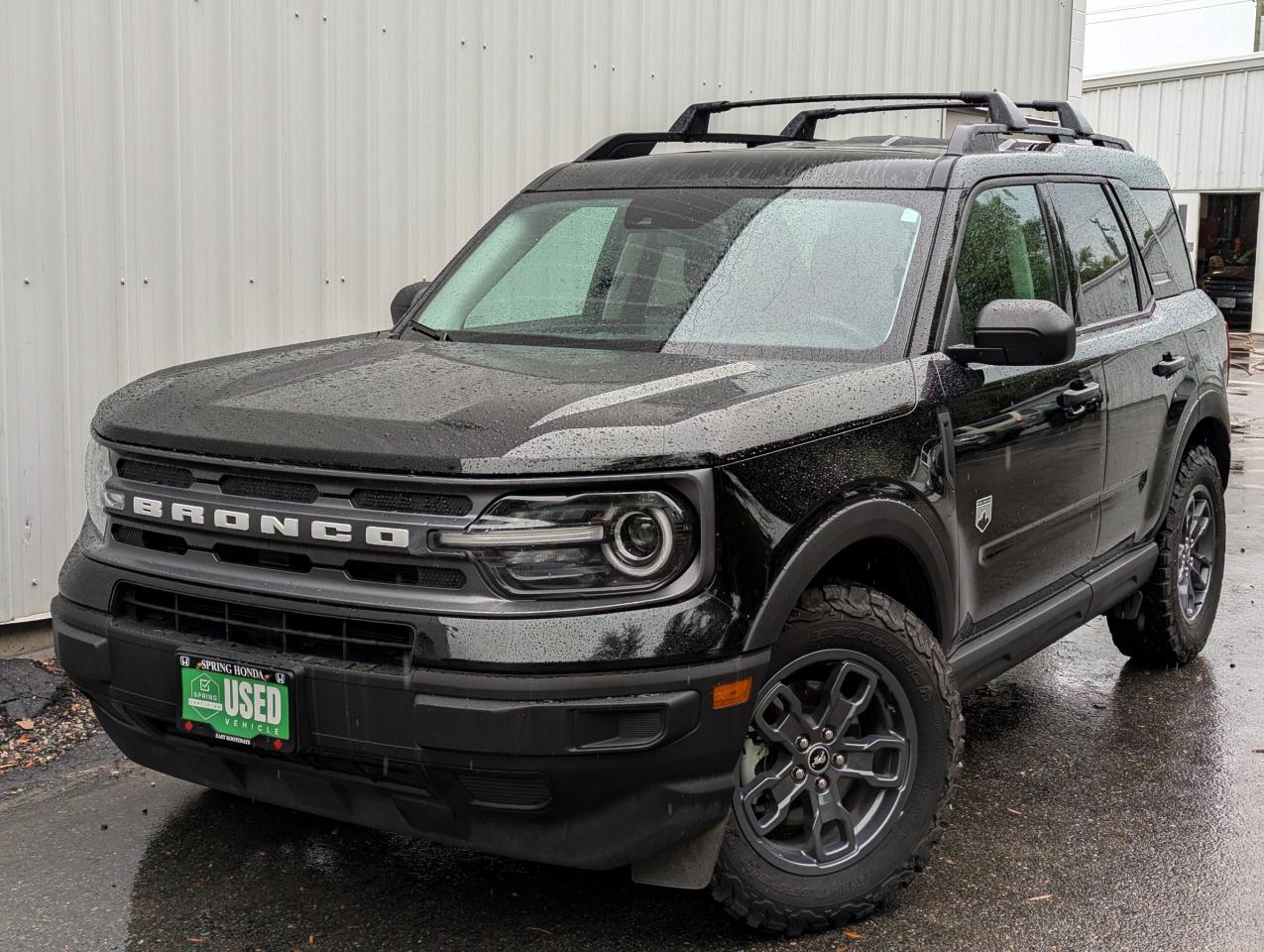 Used 2024 Ford Bronco Sport Big Bend $250 BI-WEEKLY - NO REPORTED ACCIDENTS, ONE OWNER, NEW WINDSHIELD, LOCAL TRADE for sale in Cranbrook, BC
