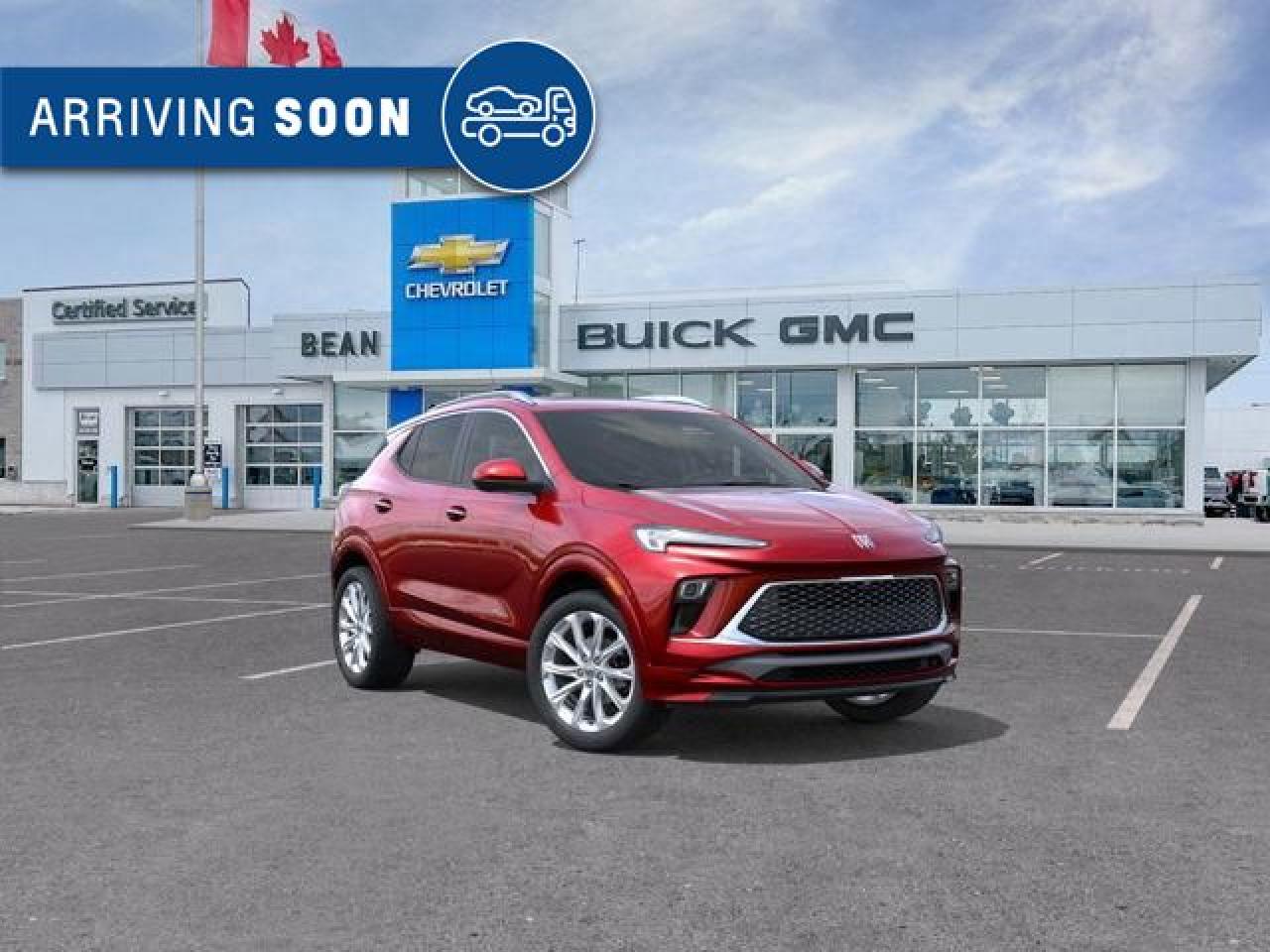 New 2026 Buick Encore GX Avenir 1.3L 3CYL WITH REMOTE START/ENTRY, SUNROOF, HEATED SEATS, HEATED STEERING WHEEL, HD SURROUND VISION, APPLE CARPLAY AND ANDROID AUTO, BOSE SOUND SYSTEM for sale in Carleton Place, ON