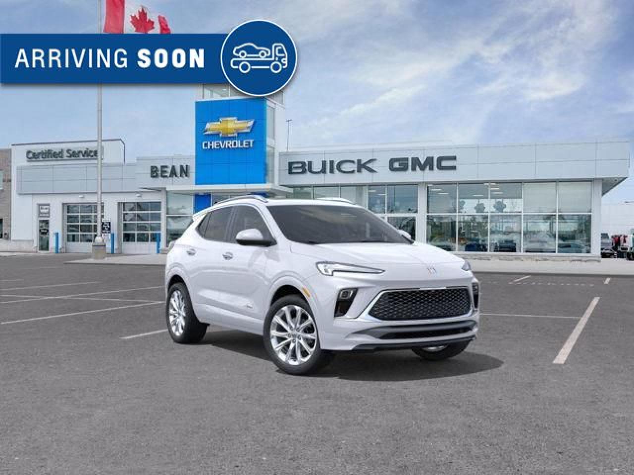 New 2026 Buick Encore GX Avenir 1.3L 3CYL WITH REMOTE START/ENTRY, SUNROOF, HEATED SEATS, HEATED STEERING WHEEL, HD SURROUND VISION, APPLE CARPLAY AND ANDROID AUTO, BOSE SOUND SYSTEM for sale in Carleton Place, ON