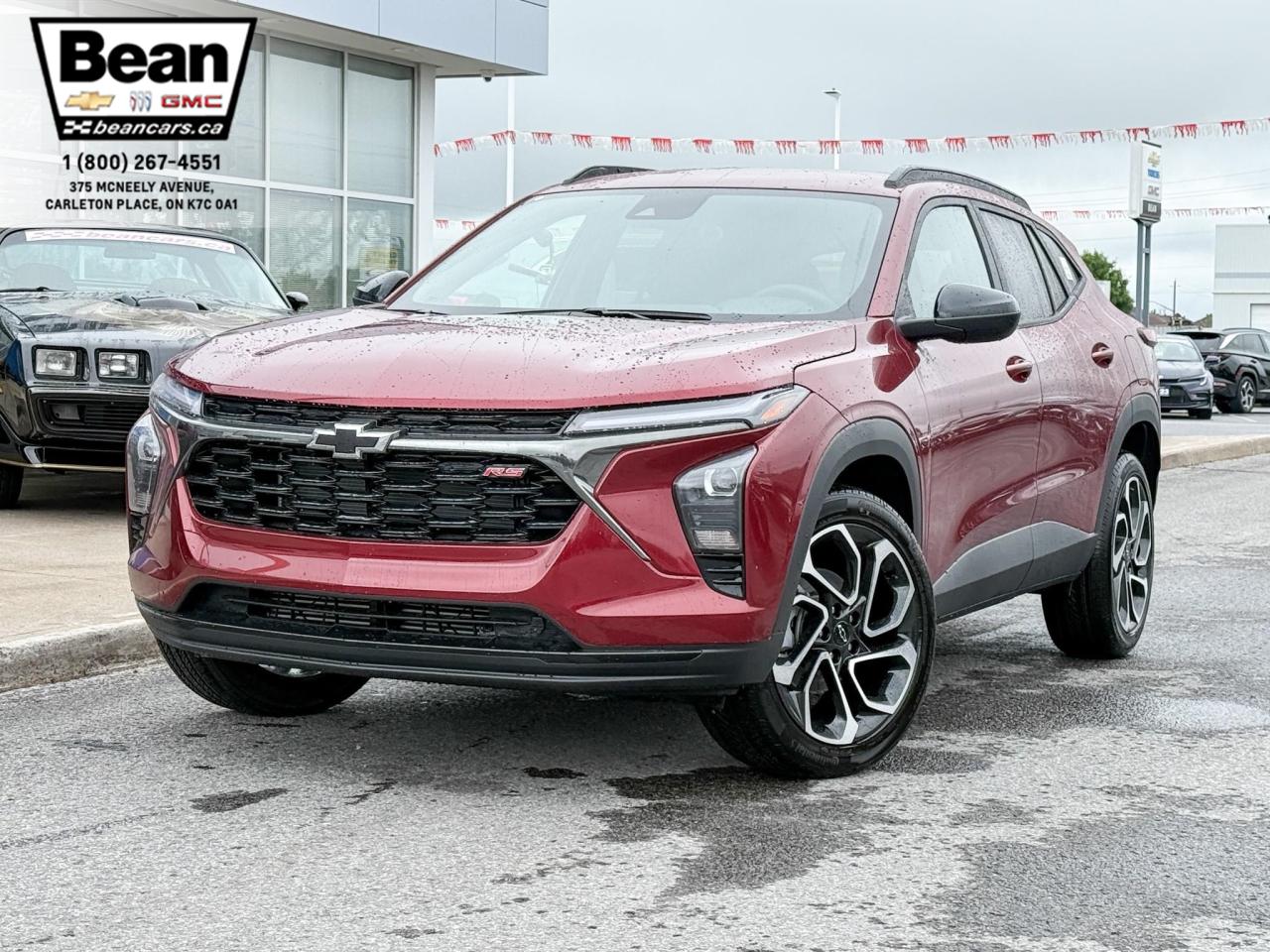 New 2025 Chevrolet Trax 2RS 1.2L 3 CYL WITH REMOTE START/ENTRY, SUNROOF, HEATED SEATS, HEATED STEERING WHEEL, APPLE CARPLAY AND ANDROID AUTO for sale in Carleton Place, ON