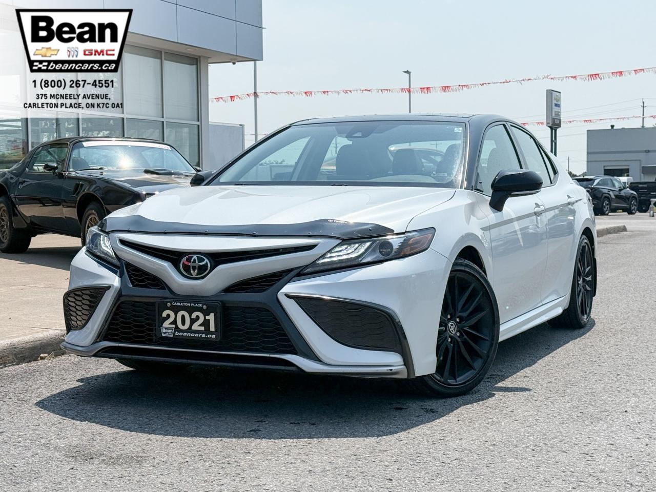 Used 2021 Toyota Camry XSE 2.5L 4CYL WITH REMOTE ENTRY, SUNROOF, HEATED SEATS, HEATED STEERING WHEEL, LANE DEPARTURE WARNING, DRIVE MODES, APPLE CARPLAY AND ANDROID AUTO for sale in Carleton Place, ON