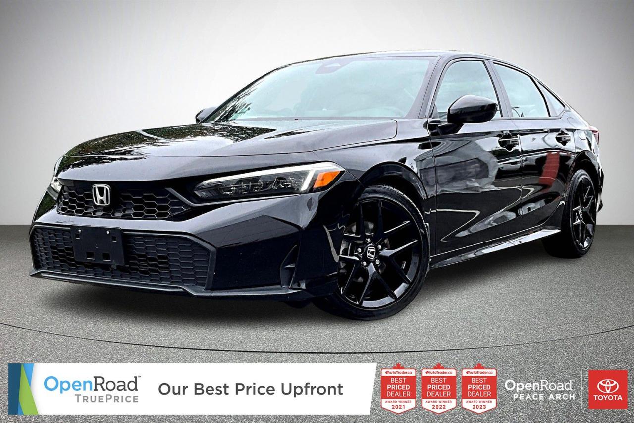 Used 2025 Honda Civic Sport CVT Sedan for sale in Surrey, BC
