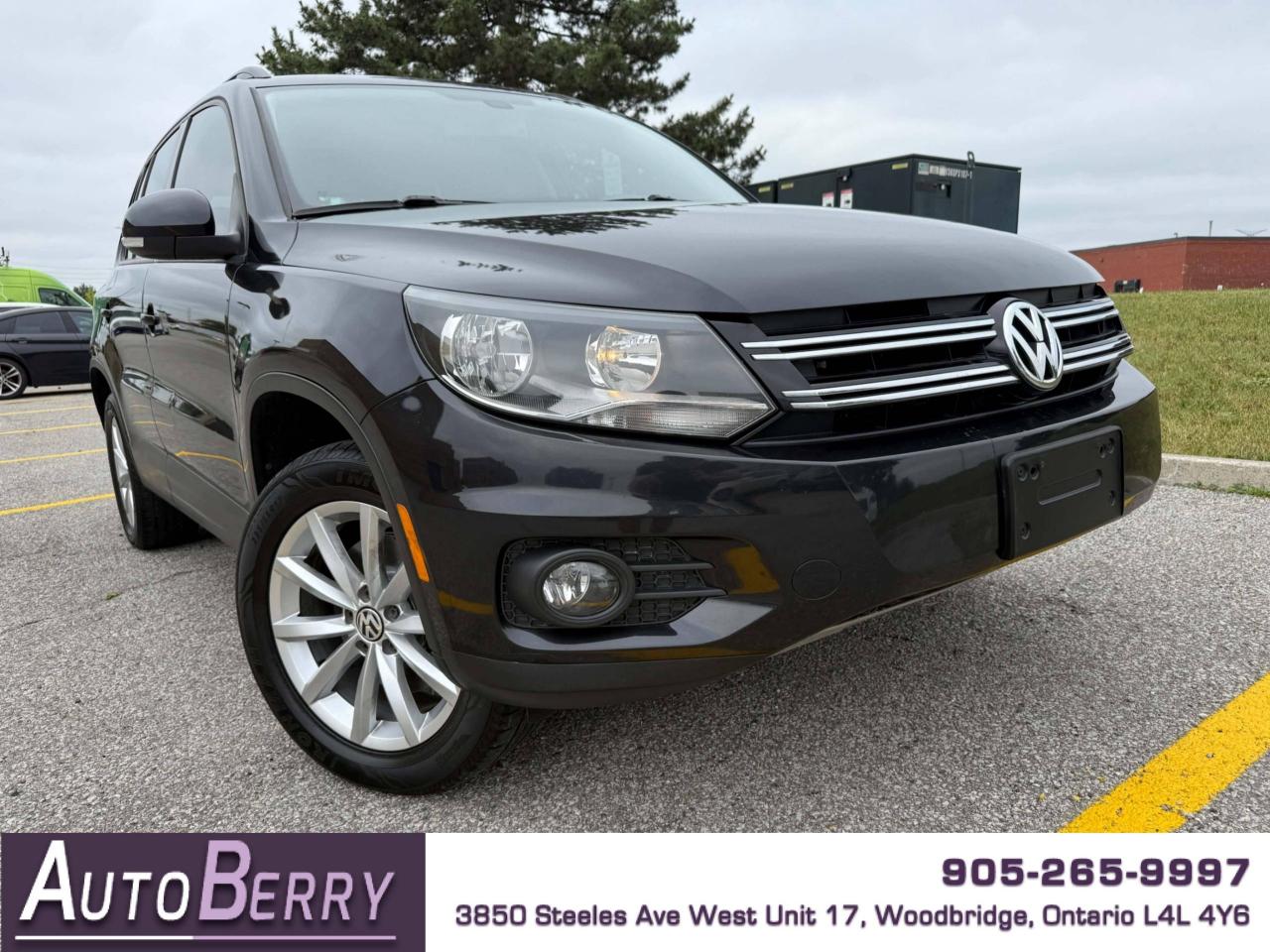 Used 2017 Volkswagen Tiguan 4MOTION 4dr Wolfsburg Edition for sale in Woodbridge, ON