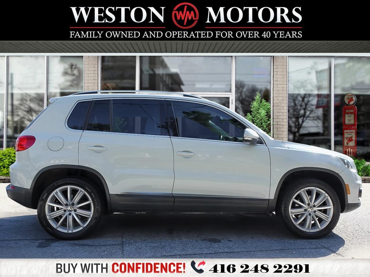 2016 Volkswagen Tiguan COMFORTLINE 4MOTION*LEATHER*PANROOF*NAVI*REV-CAM Photo3