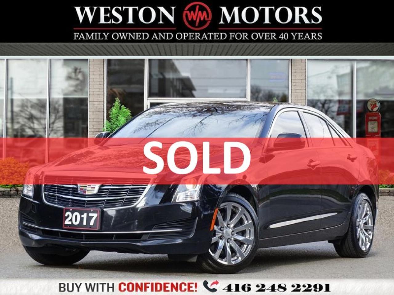 2017 Cadillac ATS AWD*LEATHER*SUNROOF*HEATED SEATS*