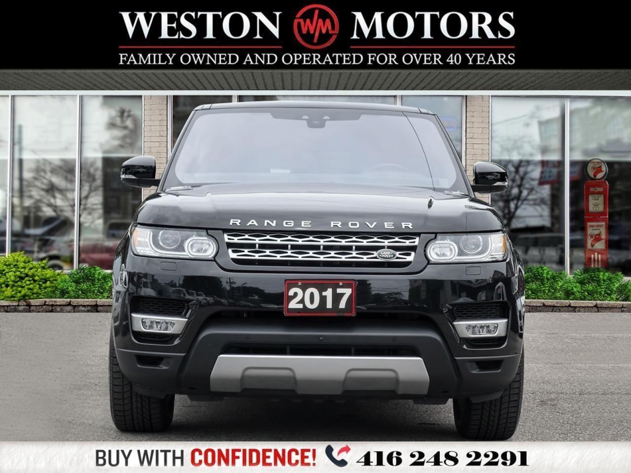 2017 Land Rover Range Rover Sport 3.0L*AWD*PAN ROOF*HEATED SEATS & WHEEL*REVCAM*NAVI Photo2