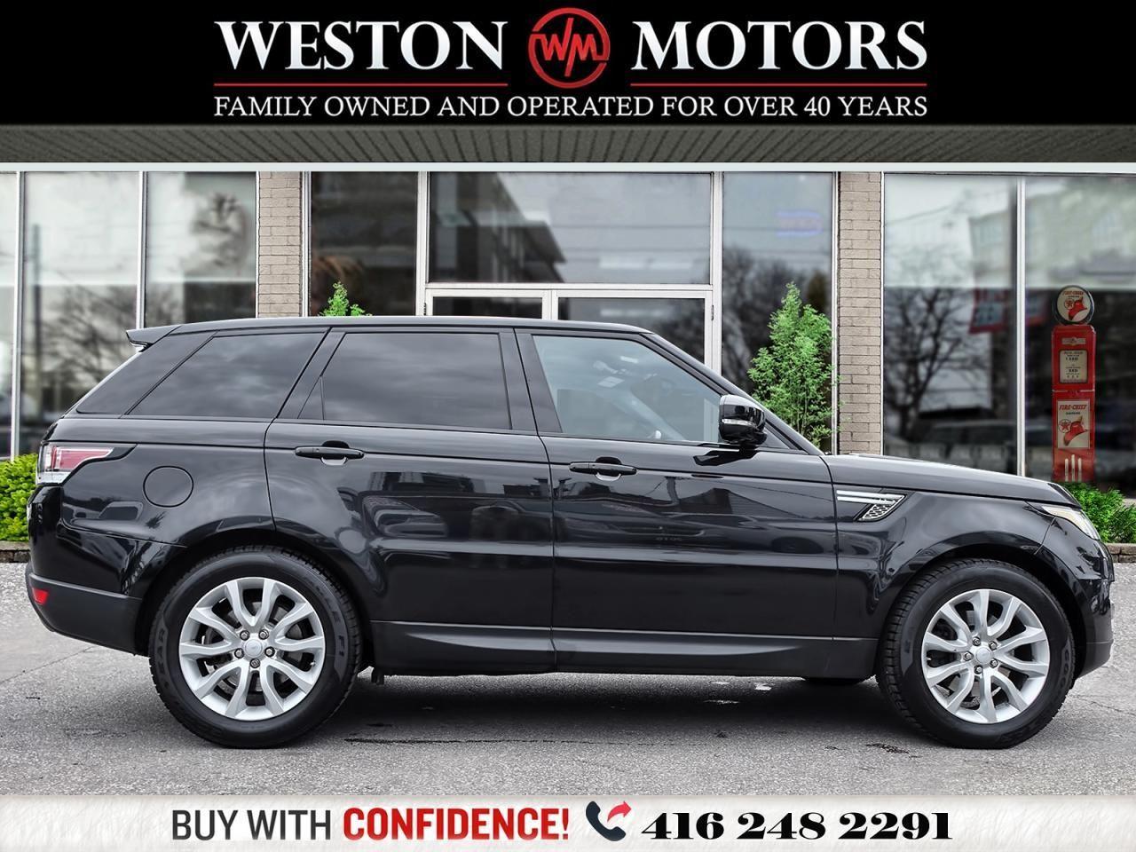 2017 Land Rover Range Rover Sport 3.0L*AWD*PAN ROOF*HEATED SEATS & WHEEL*REVCAM*NAVI Photo3