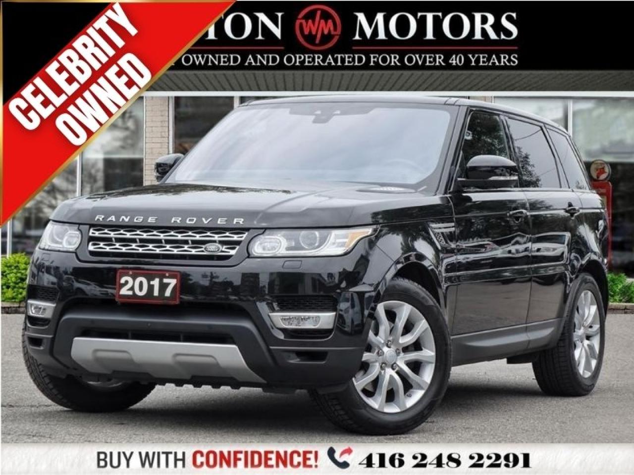 2017 Land Rover Range Rover Sport 3.0L*AWD*PAN ROOF*HEATED SEATS & WHEEL*REVCAM*NAVI