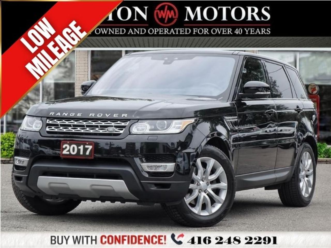 2017 Land Rover Range Rover Sport 3.0L*AWD*PAN ROOF*HEATED SEATS & WHEEL*REVCAM*NAVI