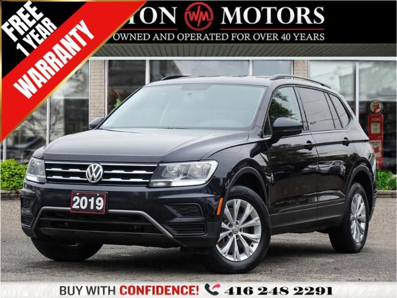 2019 Volkswagen Tiguan S*7 PASS*4 MOTION*HEATED SEATS*REV CAM*