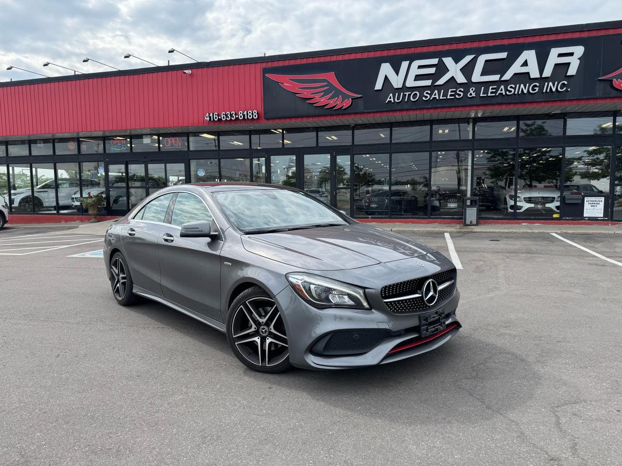 Used 2018 Mercedes-Benz CLA-Class CLA 250 4MATIC AMG PKG LEATHER PAN/ROOF NAV CAMERA for sale in North York, ON