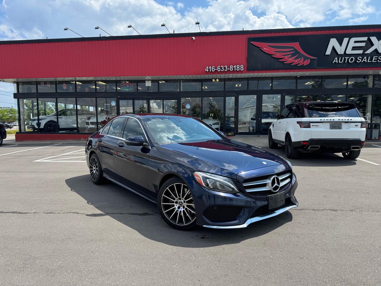 Used 2017 Mercedes-Benz C-Class C 300 AMG PKG 4MATIC LEATHER PAN/ROOF NAVI CAMERA for sale in North York, ON